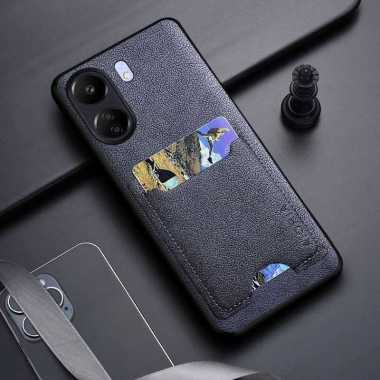 CASING XIAOMI REDMI 13C CASE REDMI 13C LEATHER SLOTCARD REDMI 13C HITAM