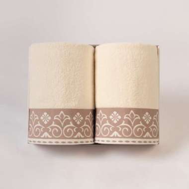 Athena Couple Towel Baru Cream - Cream