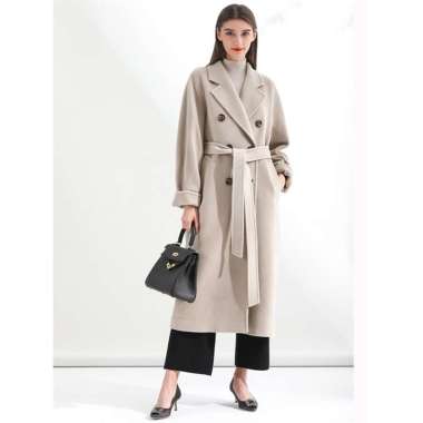 LONG COAT PREMIUM panjang Coat mantel wanita blazer korea XXL Beige