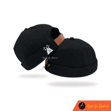 VERISY TOPI CAP MIKIHAT CUSTOM TULISAN UAS PECI UAS Hitam