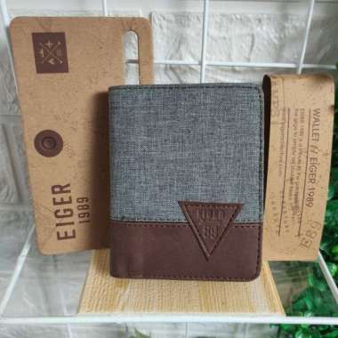 Eiger D.Mount Track Wallet Dompet Pria Original D.Clasic Brown