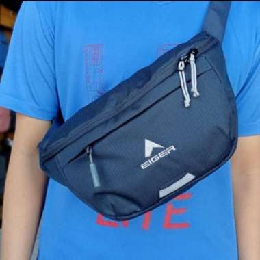 Tas Pinggang Eiger Z-Doberai 3 1.0 Waist Bag Selempang Tas Bahu Navy
