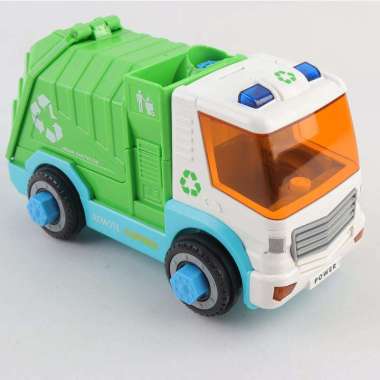 Okiedog DIY RC City Series Garbage Truck - Mainan Anak, Mainan Mobil Anak, Mainan Truck Anak