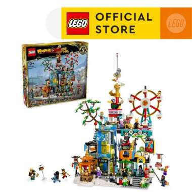 LEGO Monkie Kid 80054 Megapolis City 5th Anniversary (2330 Pieces) Mainan Susun (10 Tahun+)