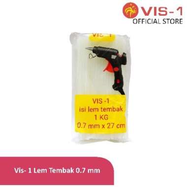 Lem Tembak / Lem Bakar Vis-1 0.7mm x 27cm ( Isi 5 pcs )