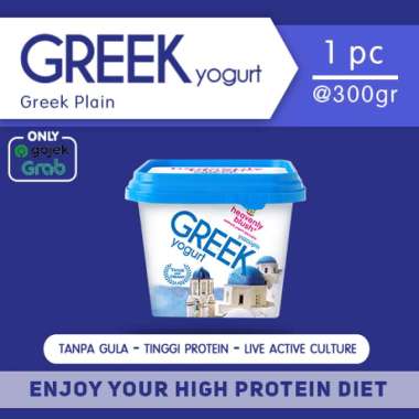 Heavenly Blush Greek Yogurt Plain 300ml [1 x 300ml]