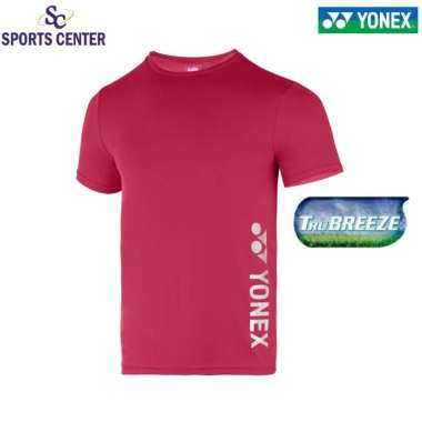New Kaos / Jersey Yonex Easy Tee Tru Breeze 2531 Viva Magenta Silver XXL