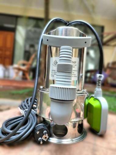 MAXPUMP Pompa Celup Sedot Air Banjir Otomatis Pompa Kolam ikan Pompa Celup Air Bersih submersible wa