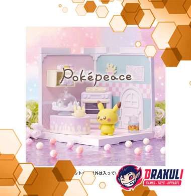 Toys Tomica Pokemon Pokepeace House Kitchen Milcery & Pikachu