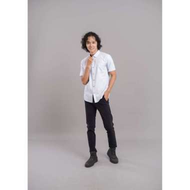 Redcliff - Kemeja Pria Lengan Pendek 6B0203Z 6B3 Biru M