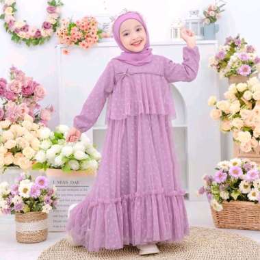 Princess dress kids gamis anak baju muslim anak perempuan dress muslim dress pesta muslim anak dress