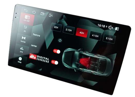 Headunit Nakamichi Legend series MK3 Ram6/128GB NA3102i Android 9"+kamera360