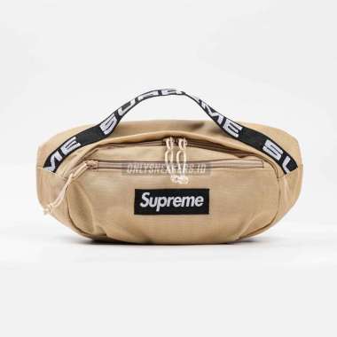 SUPREME SS18 WAISTBAG TAN (100% AUTHENTIC)