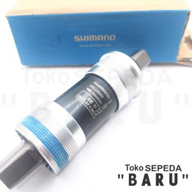 TB - Bottom Bracket BB SHIMANO UN 300 (Tanpa Baut) ORIGINAL 123mm