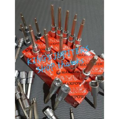 MATA SOK BINTANG T55 1/2DR PANJANG MAXPOWER KUNCI SOK BINTANG T55 TEKI