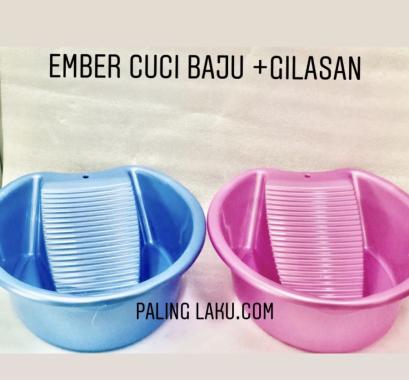 Ember cuci baju + pengilasan