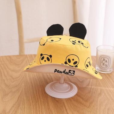 PANDA Topi ANAK BUNDAR BASIN FISHERMAN HAT CAP KIDS UNIVERSAL BISA UNTUK 1 TAHUN - 3 TAHUN PandaKuni
