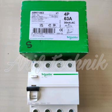 ELCB ACTI9 A9R71463 4P 63A 30MA SCHNEIDER / RCCB 4p 63a SCHNEIDER