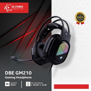 dbE GM210 7.1 Virtual Surround Gaming Headphone Black