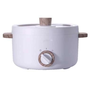 Overview of Ankale Panci Listrik Multifungsi Mini Electric Cooker Skillet Household Frying 600W - AJ