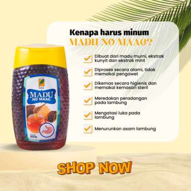 Madu untuk Lambung Maag Magh Gerd Asli Murni 500 gr