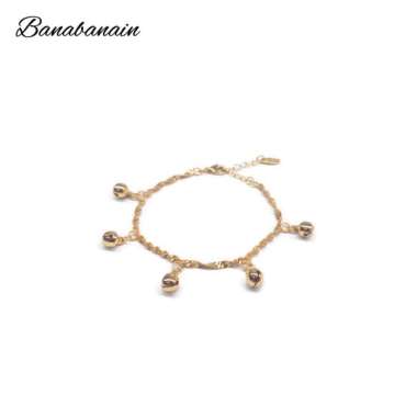 Gelang emas anak loceng perhiasan imitasi Pria Wanita GGEALL