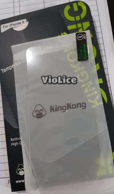 KINGKONG Tempered Glass IPHONE X CLEAR Original