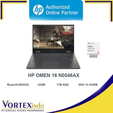 LAPTOP HP OMEN 16 N0046AX-Ryzen9-6900HX RTX 3070Ti 32GB 1TB 16"W11H