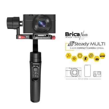BRICA B-STEADY BSTEADY 3-AXIS GIMBAL STABILIZER FOR SMARTPHONE PAKET STANDARD STEADY XS