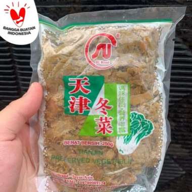 Tongcai Su Brand 250 Gram/ Sayur Sawi Asin