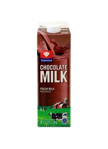 Promo Harga Diamond Fresh Milk Chocolate 946 ml - Blibli