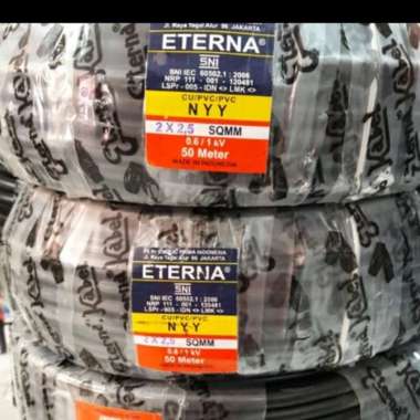 KABEL ETERNA KABEL NYY 2X2 5 50M FULL KABEL HITAM