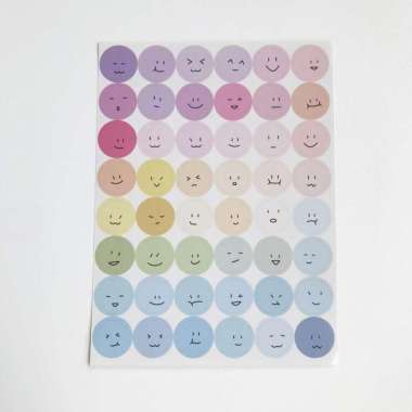 Stiker Huruf Aesthetic abjad Cute Stiker alfabet Lucu Deco Korea Diary 1