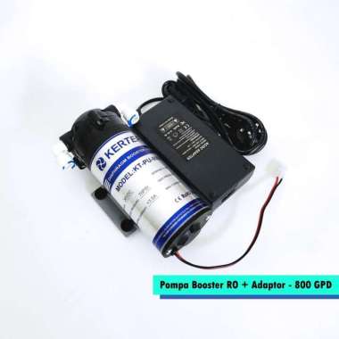 Pompa RO 800Gpd - 36V DC + Adaptor - Booster Pump RO