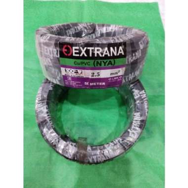 KABEL NYA 2,5 50 METER EXTRANA Merah Nya