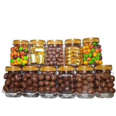 coklat Silverqueen/Delfi kemasan toples 200ml Maltitos