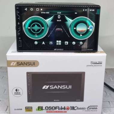 Headunit Android Sansui Classic Gen2 Ram 2/32GB 7INCH CARPLAY ANDROID