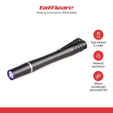 TaffLED Ultraviolet UV Light Pen Mini Senter LED 395nm - UV-10