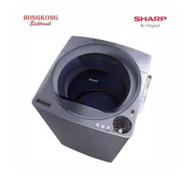 Sharp mesin cuci 10kg top loading ES-M1008T SA/SAK