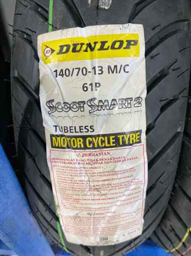 Ban Motor Yamaha NMAX DUNLOP SCOOT SMART 2 140/70-13 Tubeless