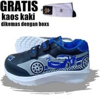 Sepatu Sekolah Anak Laki Laki Karakter Car Mobile Mc.Quin Boboiboy Usia PAUD TK SD SANDANGBERKAH1704