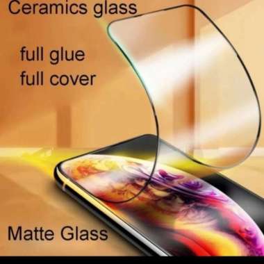 TEMPRED GLASS REALME 5/5i ANTI GORES CERAMIC MATTE FROSTED ANTI PECAH Multicolor