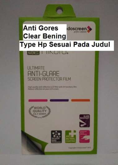 Anti Gores Clear Bening Hp Blackberry BB 8520 Gemini 1 i
