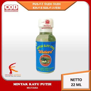 Minyak Kayu Putih Mutiara Khas Sulawesi 22 ml