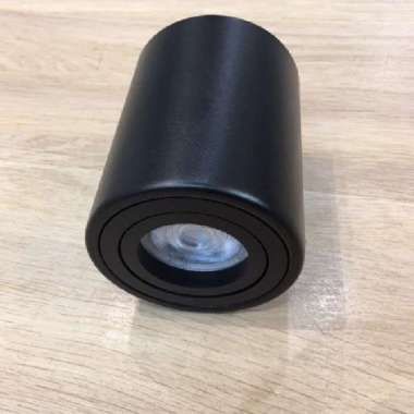 Kap Lampu Downlight MR16 Outbow Bulat Hitam