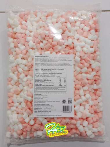 Corniche Mini Pink White Marshmallow 1kg