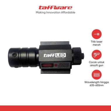 TaffLED Tactical Red Dot Laser Sight - HJ11