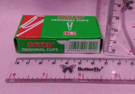 Paper Clip Trigonal Clip No 1 Bagus Murah READY STOCK