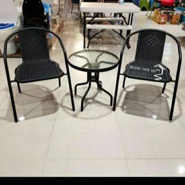 set kursi rajut meja M kotak45x45x45