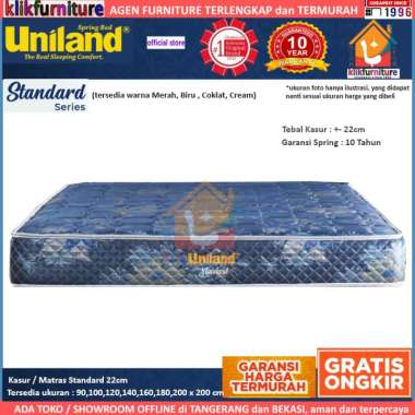 Kasur / Matras Standard 22cm Uniland Springbed 140 x 200